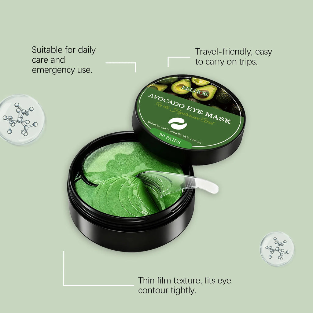 Hyaluronic Acid Eye Mask Anti Dark Circles Remove Eye Bags Improves Dullness Moisturizing Hydrating Eye Patches
