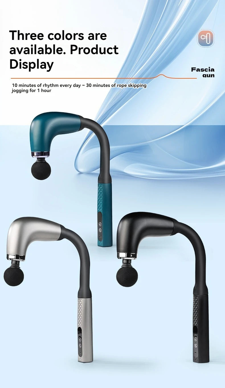 Portable Massage Gun: Deep Tissue Percussion Tool for Muscle Recovery Relaxation Treatment Tidesmit