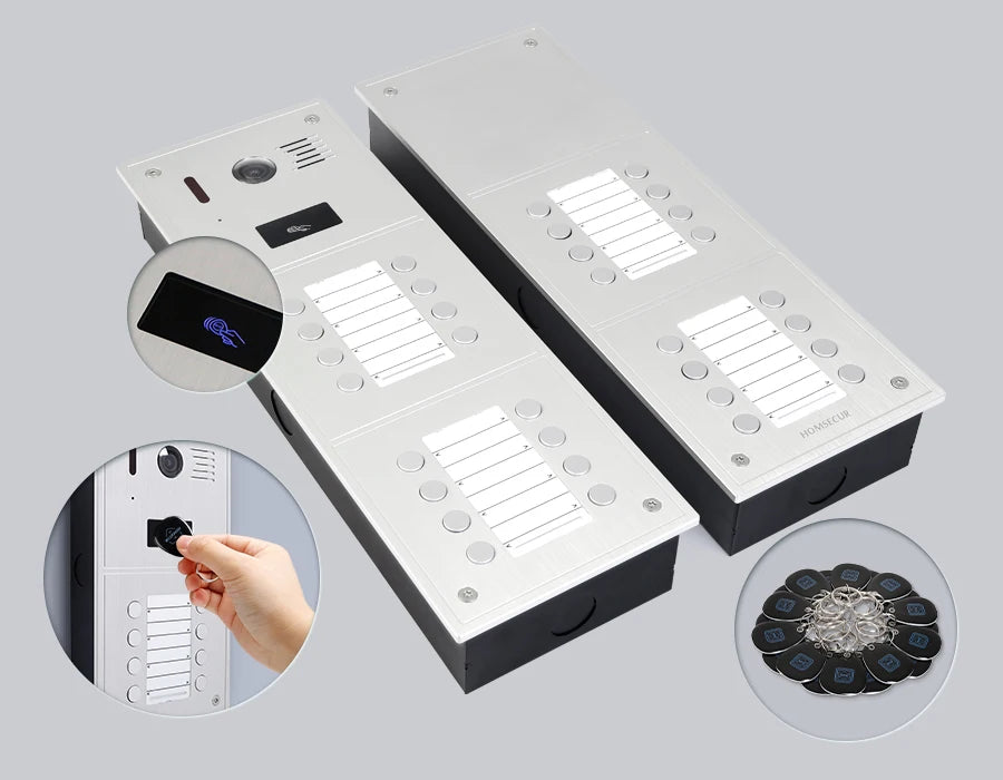 HOMSECUR HDK Camera Doorbell BC151HD-32S For HDK 25 to 32 Families Video Door Phone Intercom