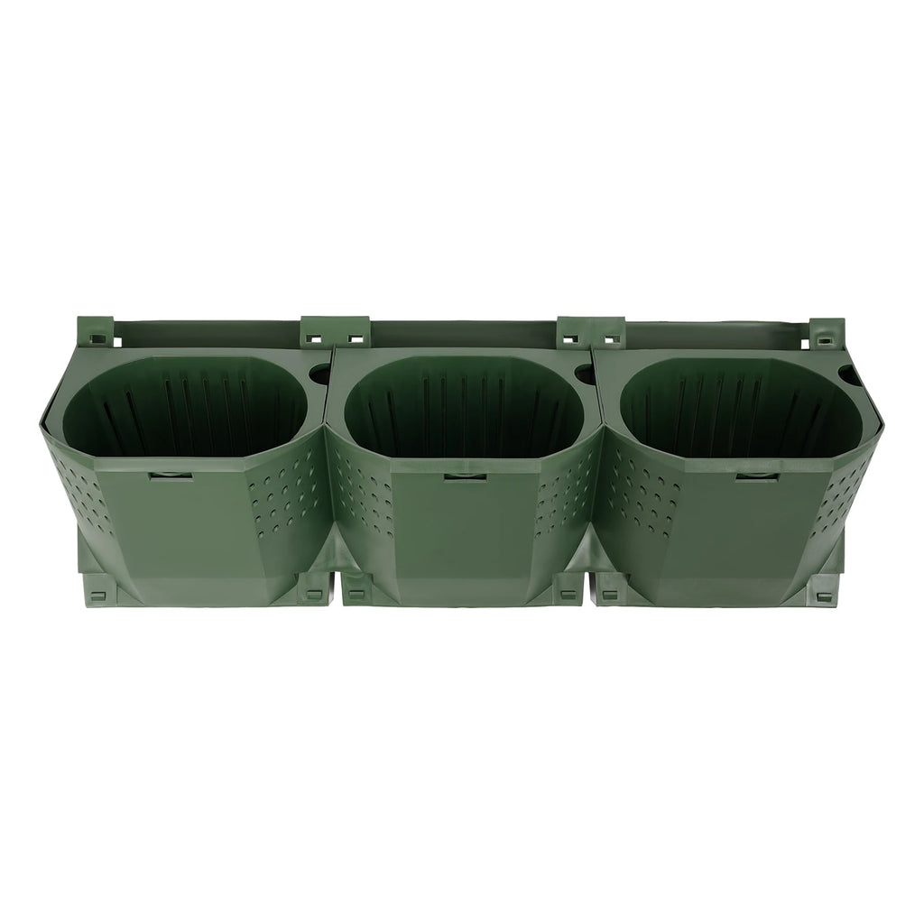 36 Cups Vertical Wall Planter Kit W/Auto Drip Irrigation Smart Timer & LCD Display Home Garden Grow Bag Garden Planter