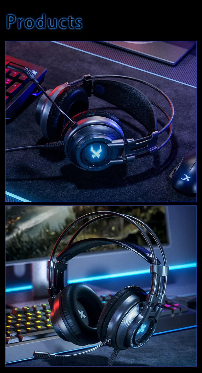 7.1 Surround Sound Gaming Headset with Noise Cancelling Mic - Tidesmit Tidesmit