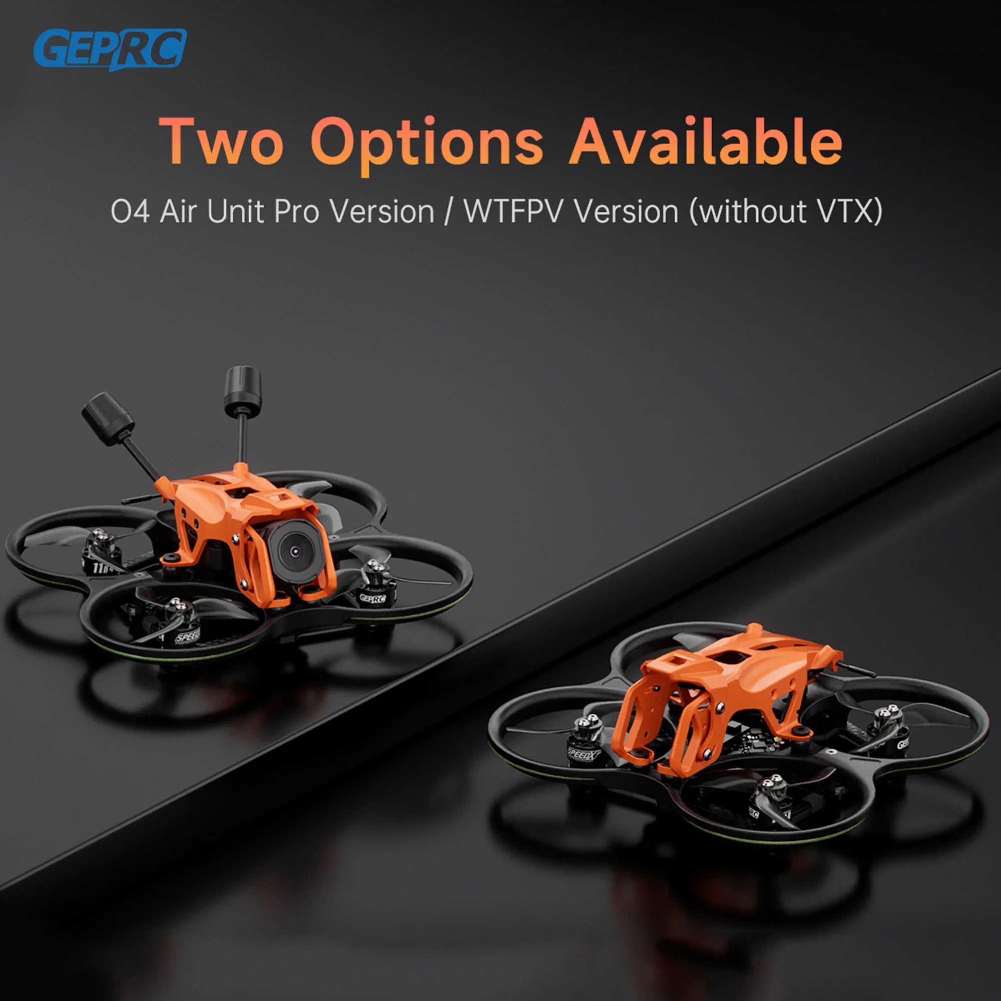 GEPRC DarkStar22 FPV Drone with O4 Air Unit and 1104 7500KV Motors Tidesmit