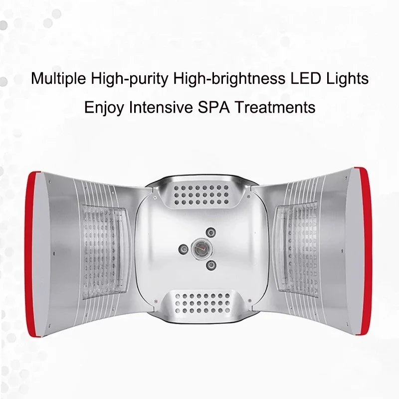 PDT Hot Cold Spray Colorful Photon Oxygen Injection Moisturizing LED Mask Skin Rejuvenation Beauty Device Oxygen Facial Machine