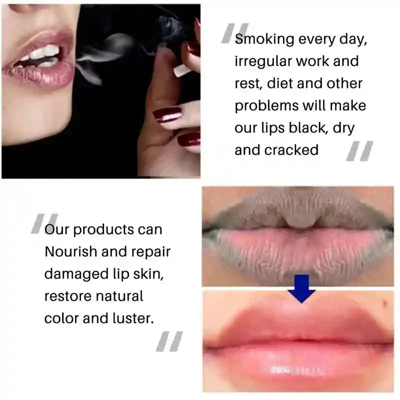 Lip Lightening Balm - Exfoliating Moisturizer for Dark Lips | Tidesmit Lip Care Tidesmit