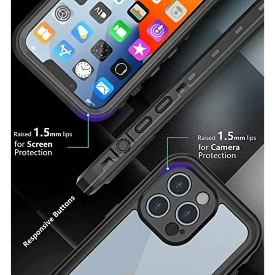 iPhone 16 Pro Max Waterproof Case: Military-Grade Shockproof Protection Tidesmit