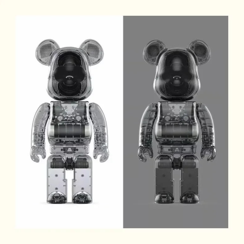 Bearbrick Audio 400% Bluetooth Speaker - Articulated Wireless Audio Dock Tidesmit