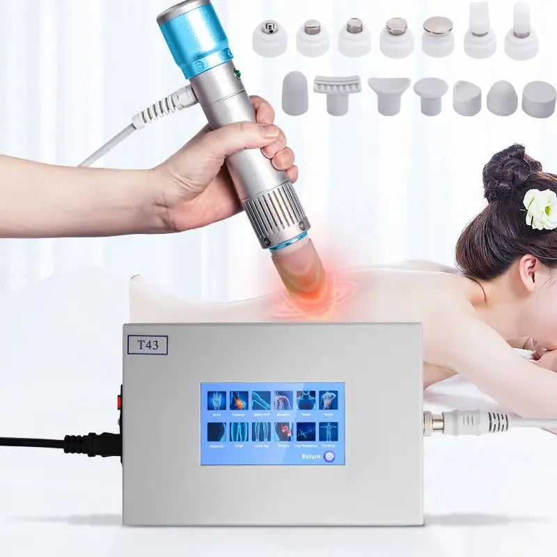 Shockwave Therapy Machine for Back Pain Relief - Portable Electric Device Massage Chairs Tidesmit