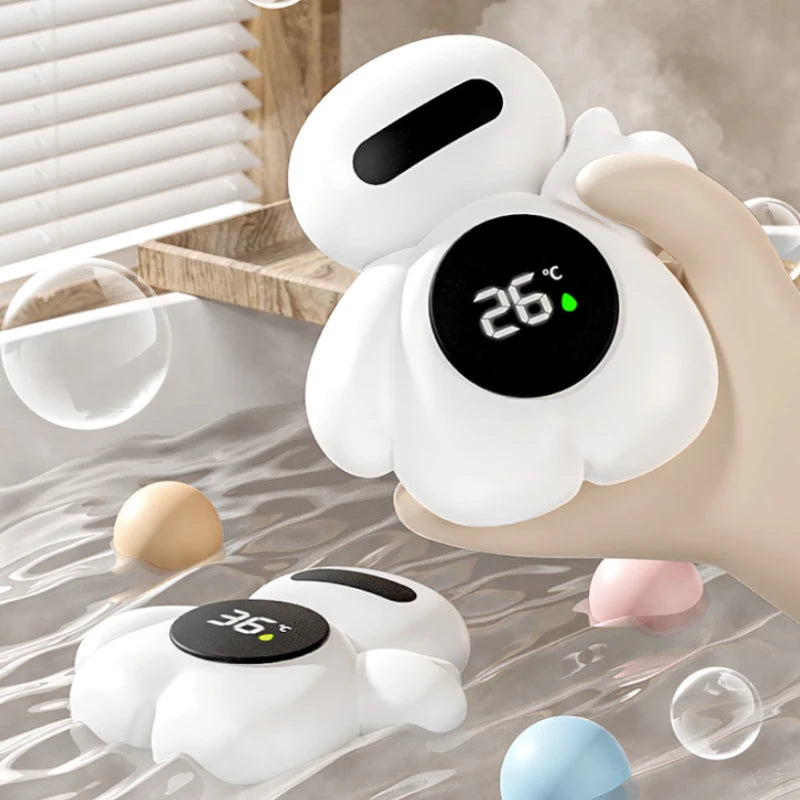 Baby Bath Temperature Meter Floating Digital Baby Bath Temperature Meter Display Temperature Tester Cartoon Floating Toy