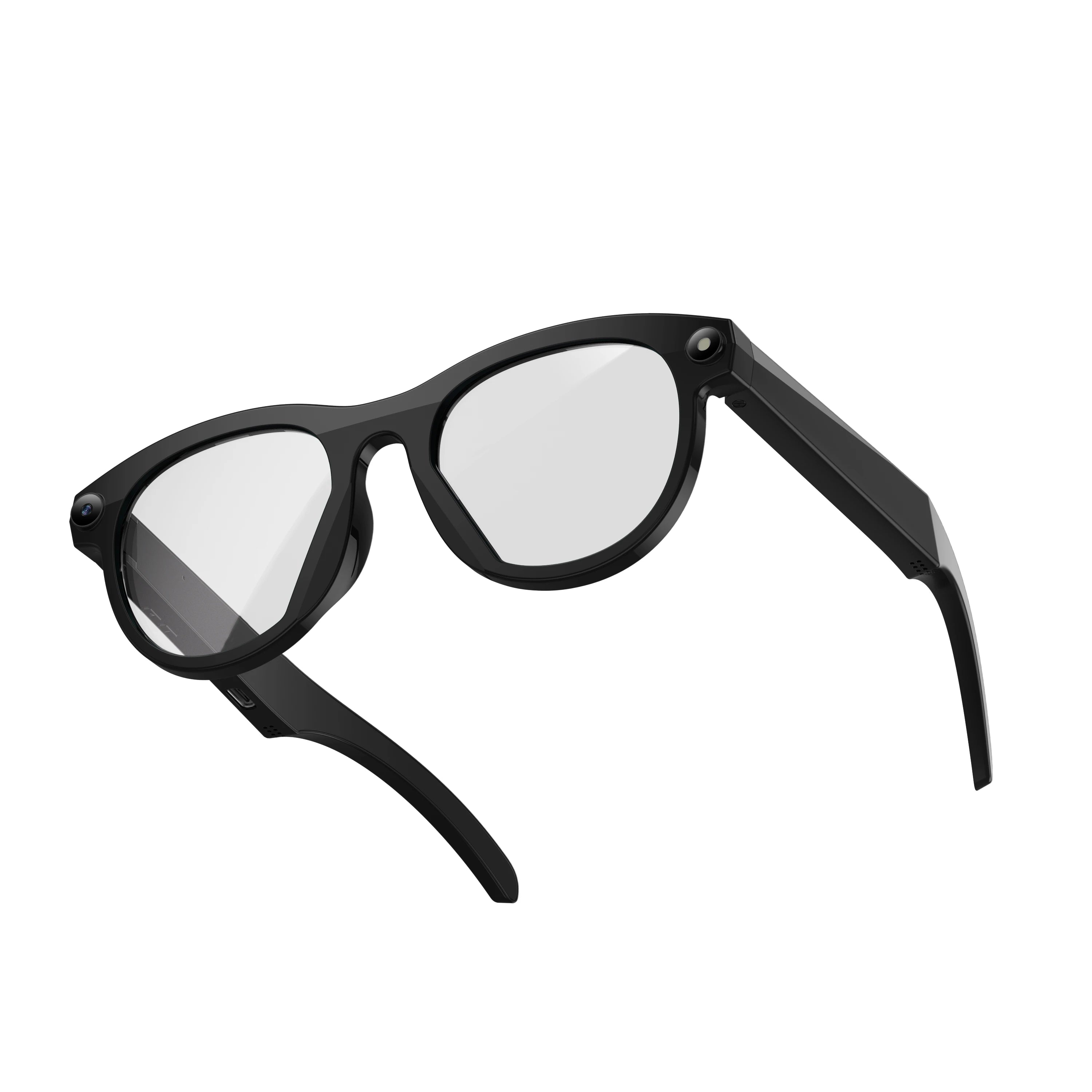 AI Smart Glasses with Camera & Bluetooth Audio | Tidesmit Tech Transparency Glasses Tidesmit