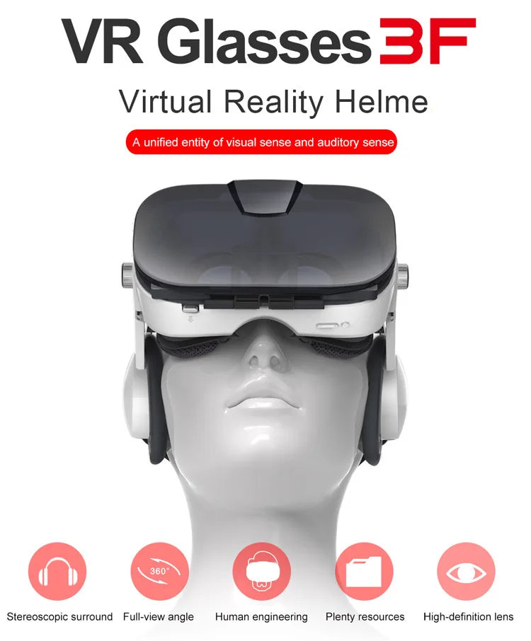 VR Headset for Smartphones with Remote - Immersive 3D Mobile Gaming Tidesmit