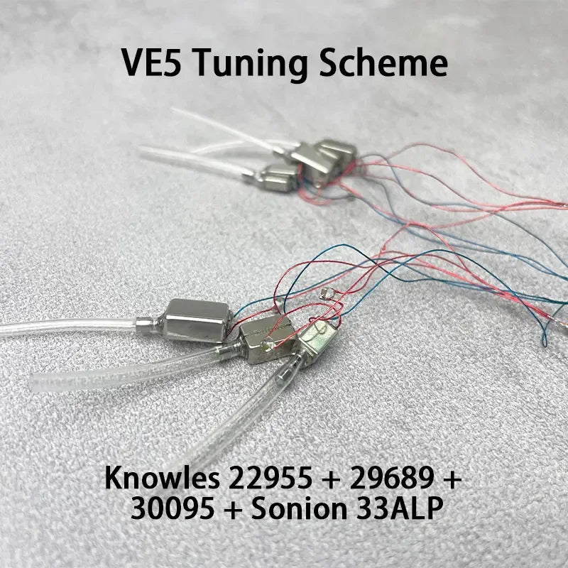 Knowles Sonion BA Hybrid In-Ear Monitor Kit by Tidesmit Tidesmit
