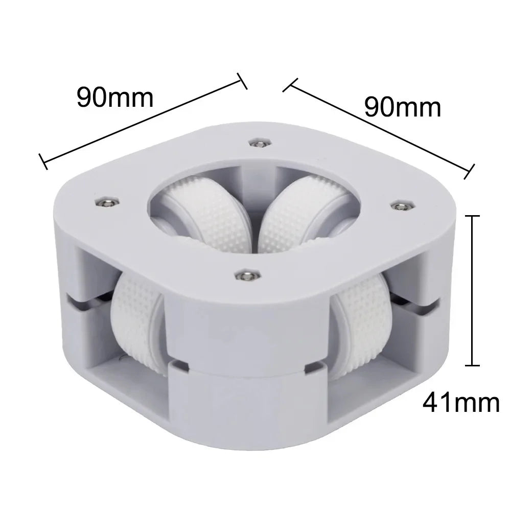 Hand Joint Massager for Finger Relief - Manual Four-Wheel Wellness Tool Back Massage Instrument 1 piece Tidesmit