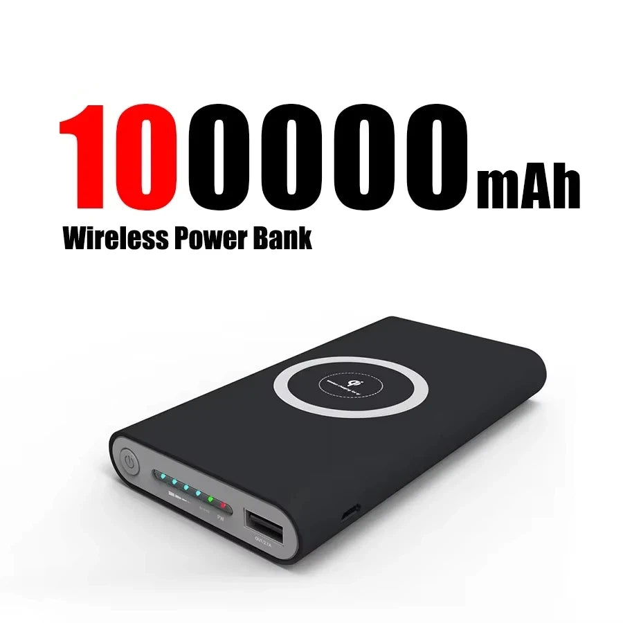 Tidesmit 50000mAh Fast Charging Power Bank with PD USB-C Black 100000mAh Tidesmit