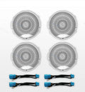Mercedes-Benz W213 Ambient LED Air Vents with 3D Rotating Speaker LED Speaker Cover Tidesmit