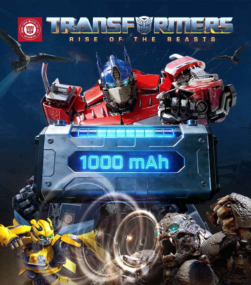 Official Transformers Men Military Smartwatch 1000mAh Big Battery 2.01" HD AMOLED Display Bluetooth Call Waterproof Smart Watch