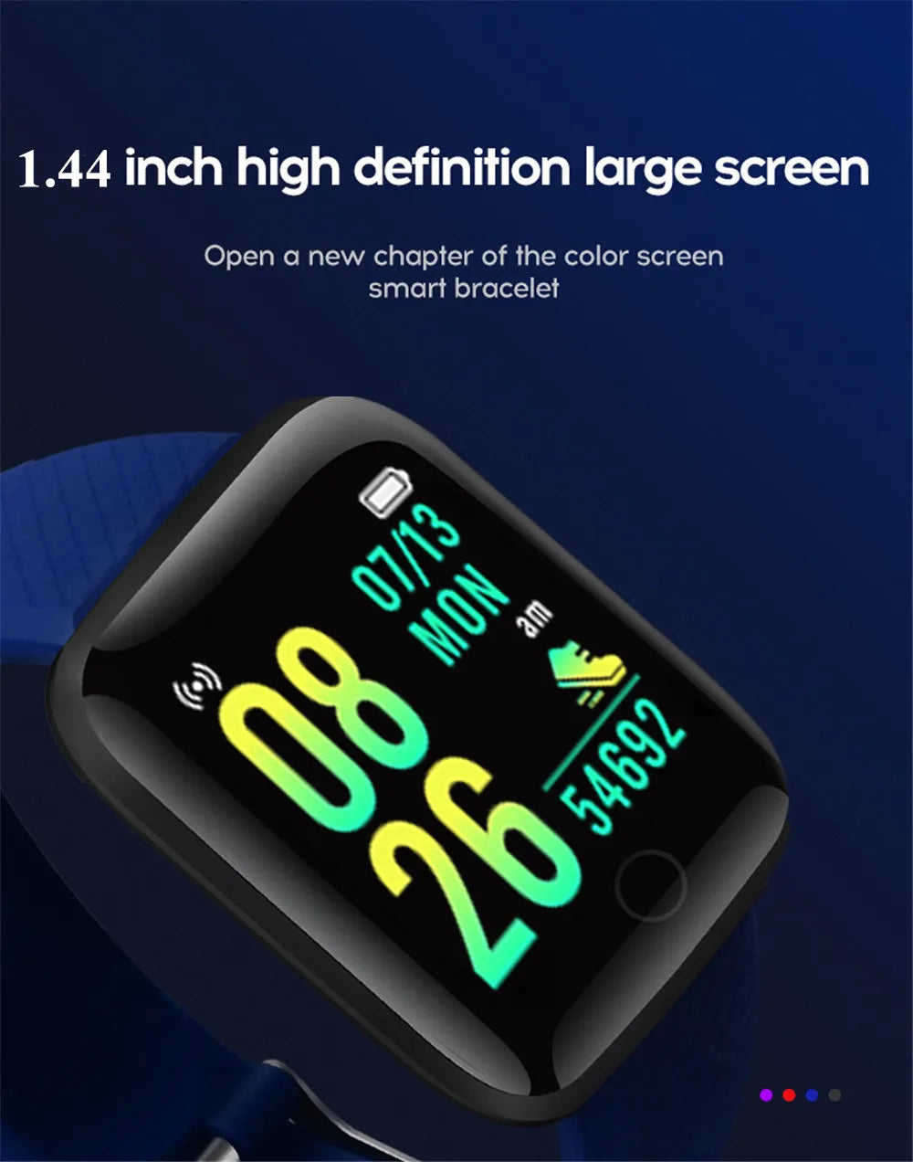 Smartwatch Men Women Kids Watch Electronic Smart Watches D20 Y68 Clock Fitness Monitor Birthday Gift For IOS Android Bracelet