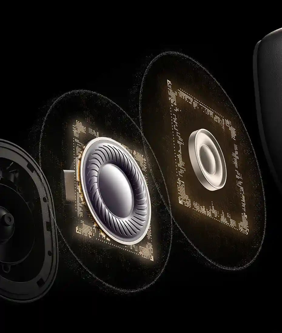 Wireless Headphones with Active Noise Cancellation - 75H Battery Life Tidesmit