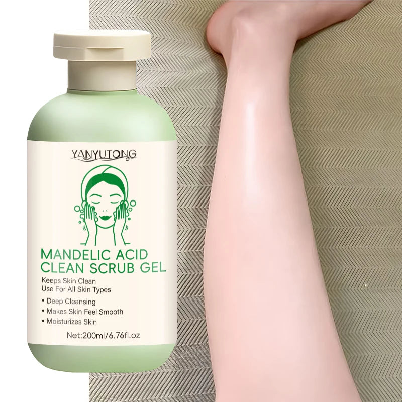 Facial Exfoliating Gel | Deep Pore Cleansing & Oil Control 200ml Scrubs Treatments Tidesmit