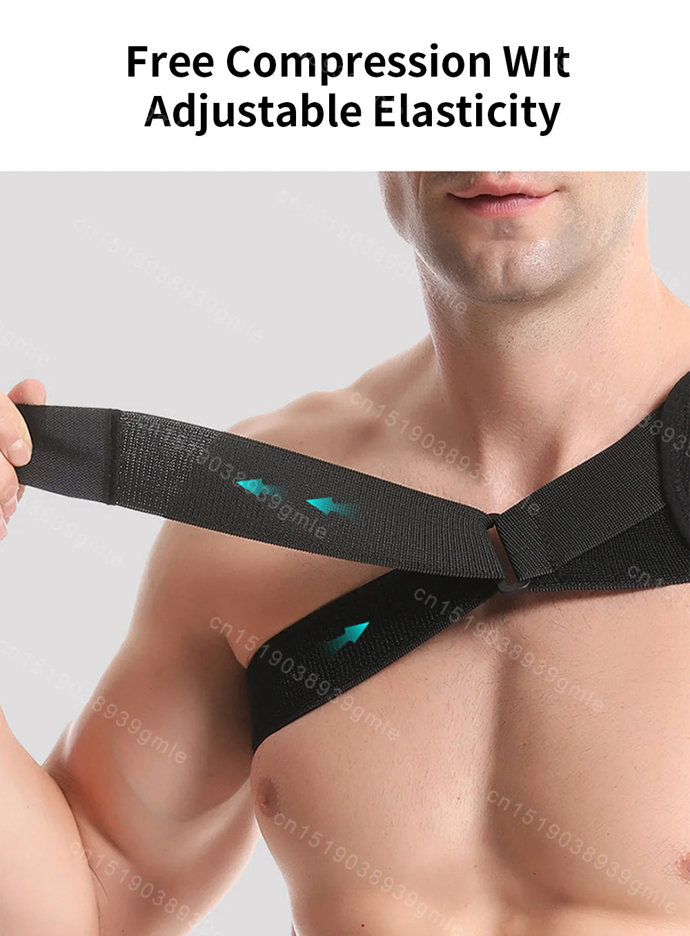 Shoulder Support Brace for Men Women Shoulder Support Orthopedic Sleeve Wrap Rotator Cuff Tendonitis Fits Right & Left Shoulder