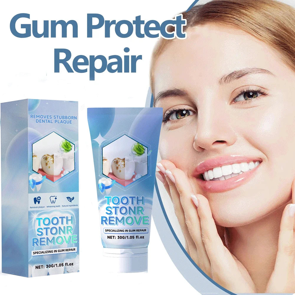 Tidesmit gum repair and teeth whitening toothpaste for pain relief and stain removal
