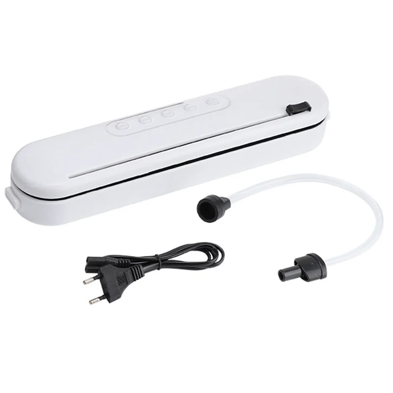 B59B-Vacuum Sealer Household Kitchen EU Plug Food Preservation And Sealing Machine For Wet And Dry Use