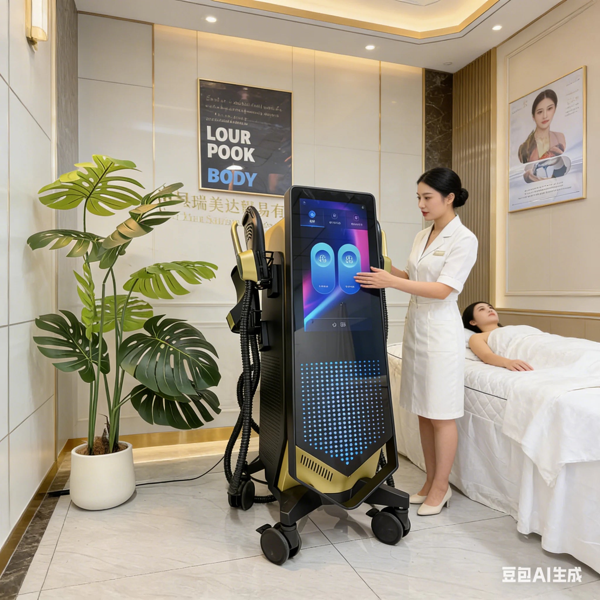 Professional 5-Handle Slimming Body Shaping Instrument | Tidesmit EU Relaxation Treatment Tidesmit