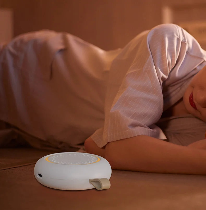 Baby White Noise Machine Rechargeable Timed Shutdown Sleep Machine Baby Sleep Sound Player Night Light Timer Noise Player