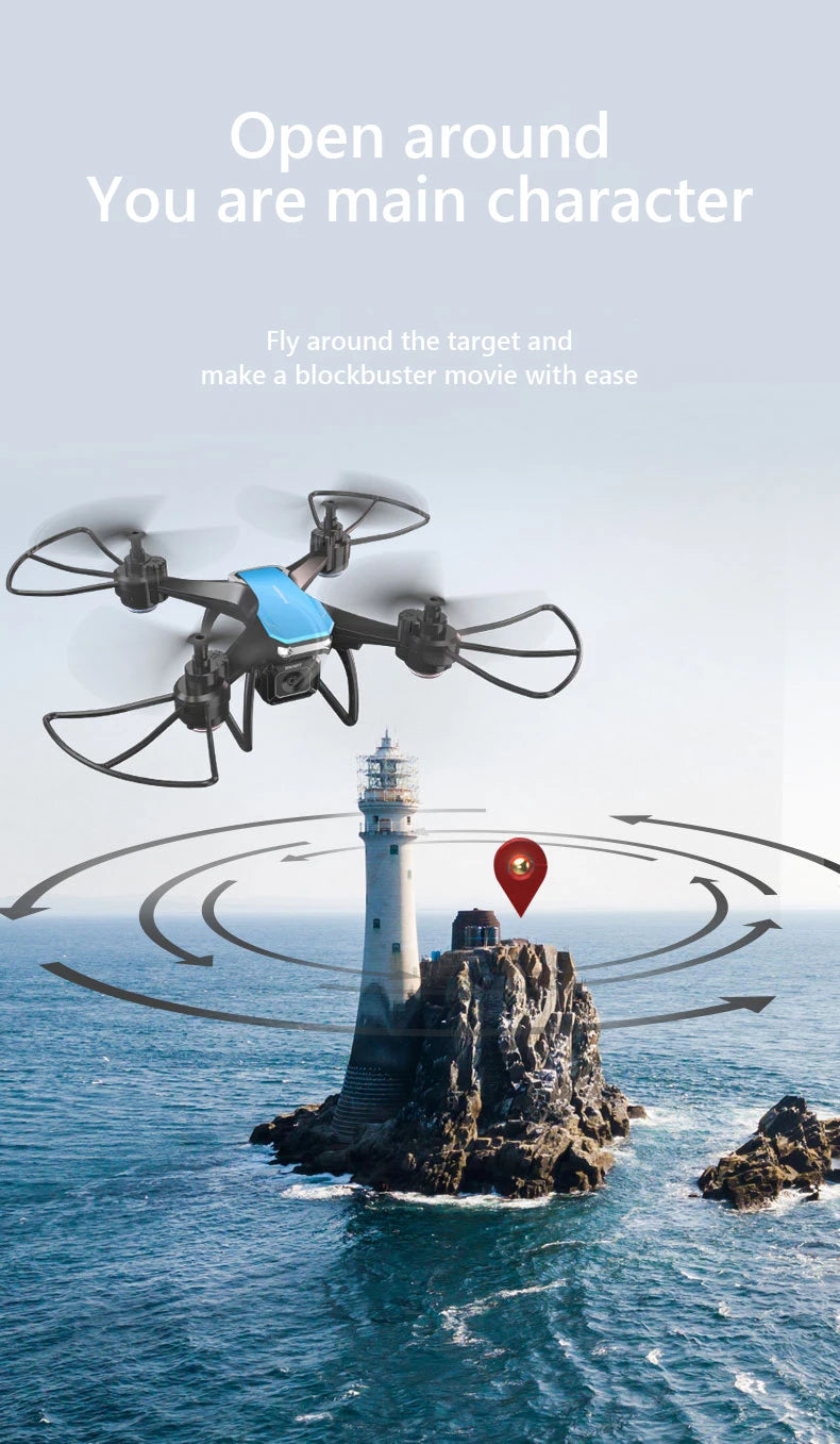 4K Camera Drone for Kids – Foldable Beginner Quadcopter with Smart Flight Tidesmit