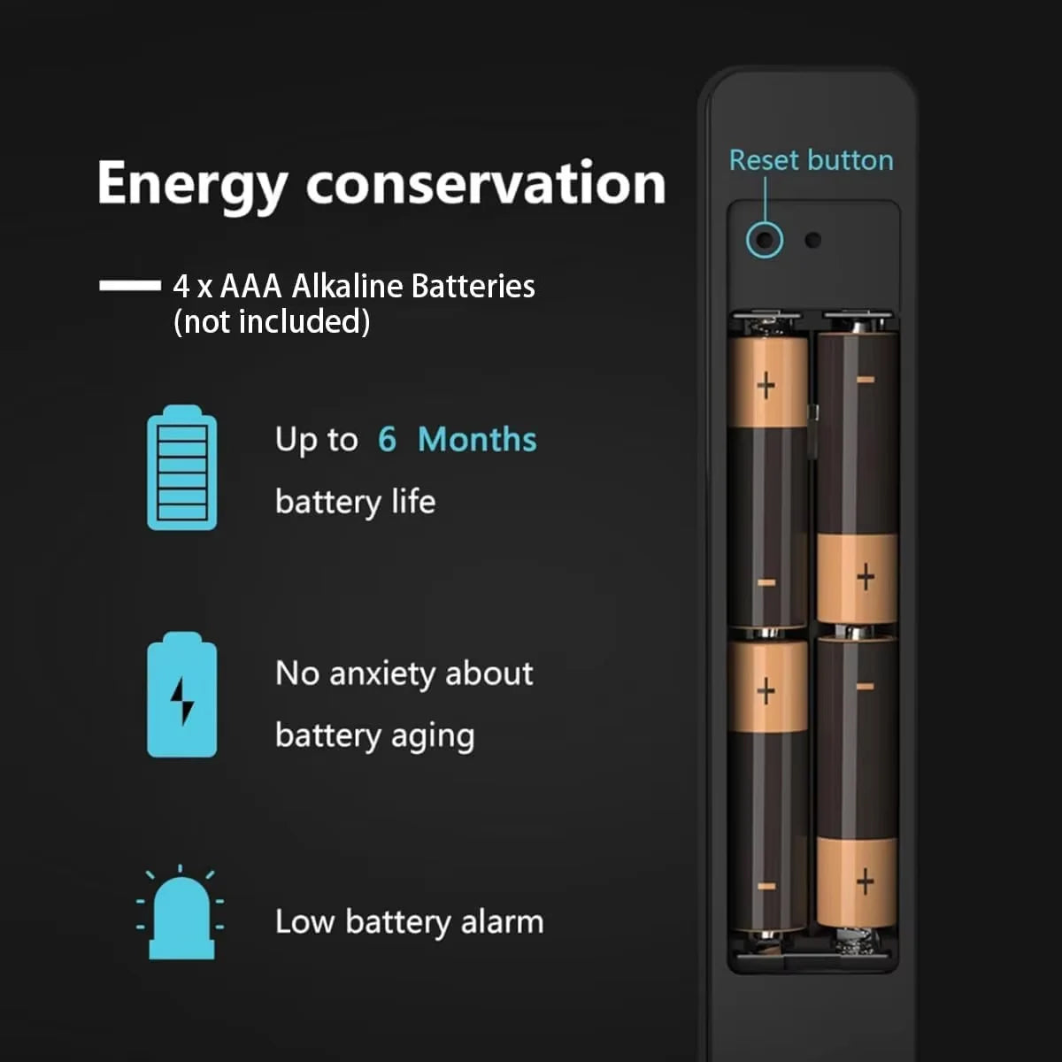 85 Lock Body Smart Lock For Aluminum Patio Glass Door Smart Life APP App Handle Fingerprint Electronic Digital Lock