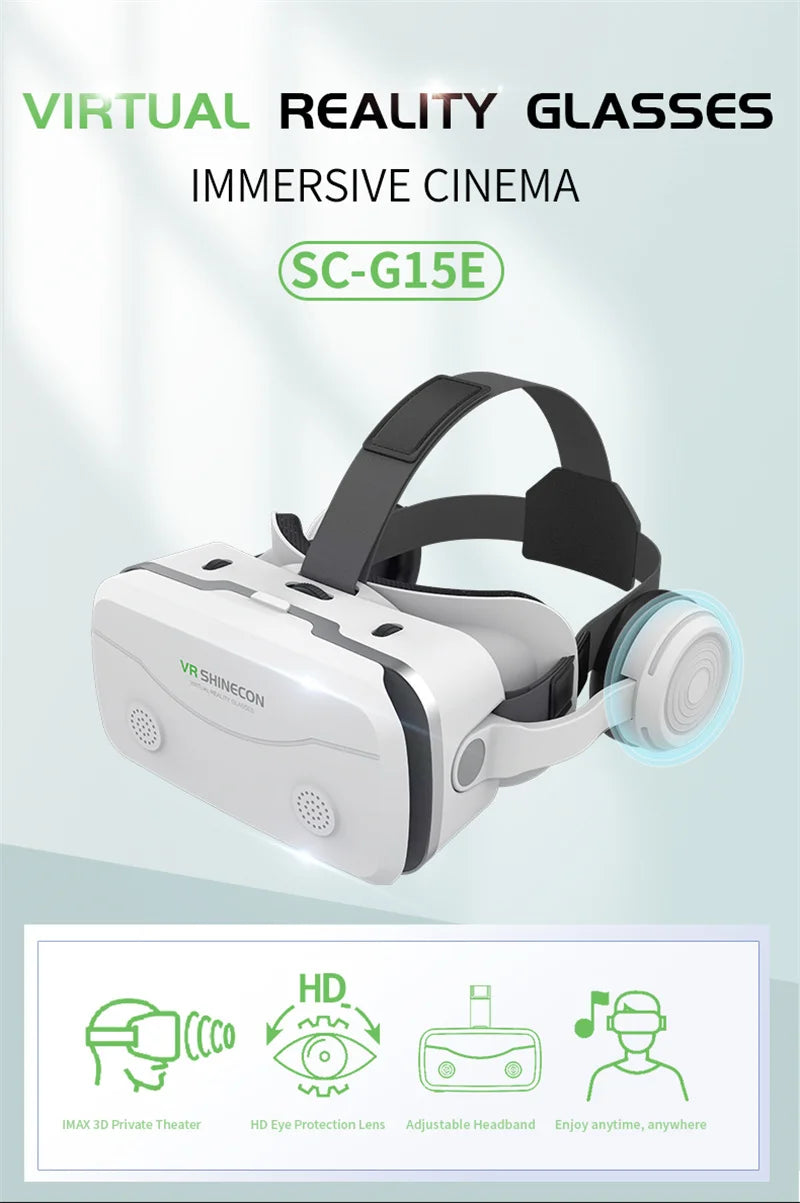 Tidesmit VR Headset for 4.7-7 Inch Smartphones - 3D Cinema Experience Tidesmit