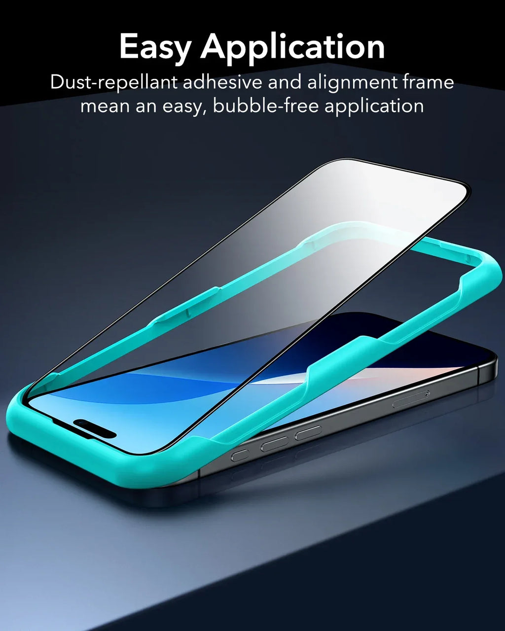 Privacy Screen Protector for iPhone - 9H Tempered Glass 3 Pack Tidesmit