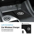 Wireless Car Charger Pad for Nissan Sylphy Sentra 2020-2025 LHD LHD Tidesmit
