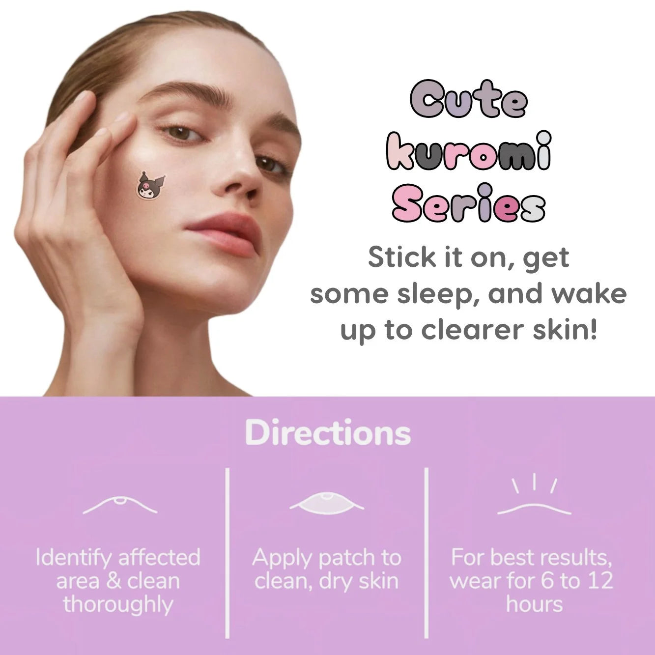 Acne patches, acne stickers, facial acne patches, concealer, concealer stickers 100PCS hello kitty