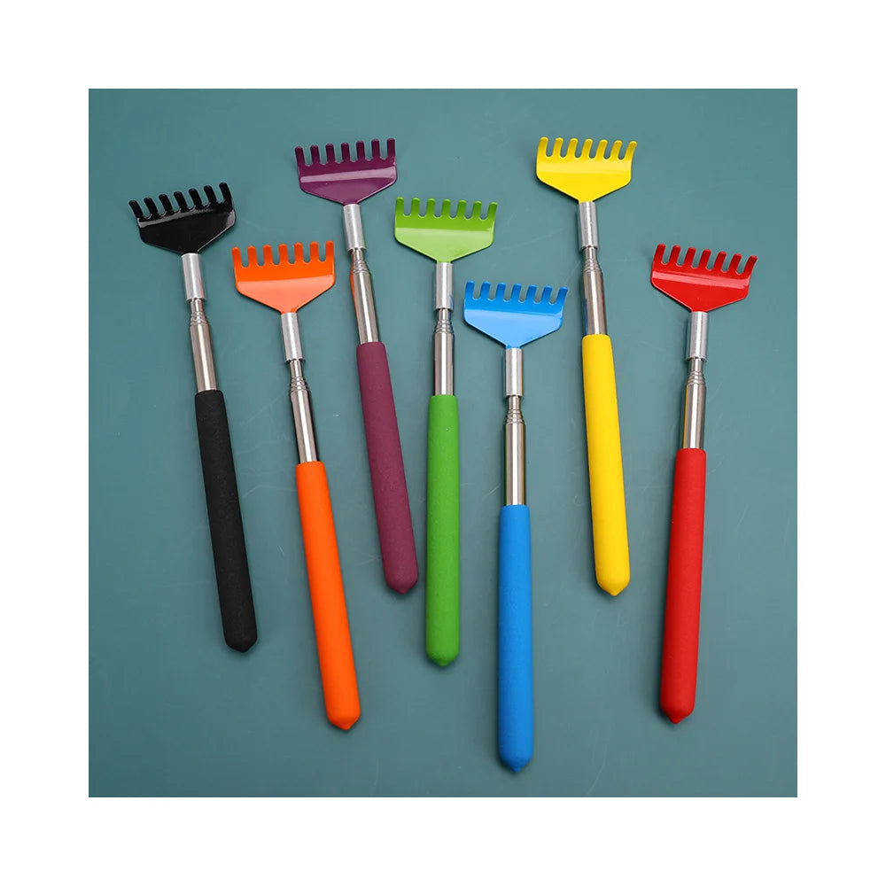 Telescopic Back Scratcher | Stainless Steel Claw | Tidesmit Back Massage Instrument Tidesmit
