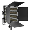 Bi-Color LED Video Light | 660 Bead Studio Panel for Content Creation BLACK GOLD Tidesmit