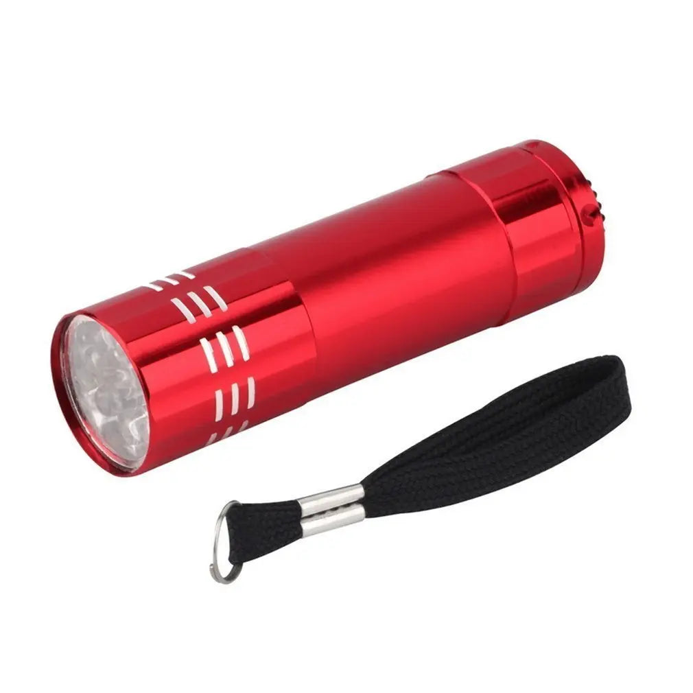 UV LED Flashlight 9 Light Aluminum Torch - Portable Inspection Tool Tidesmit