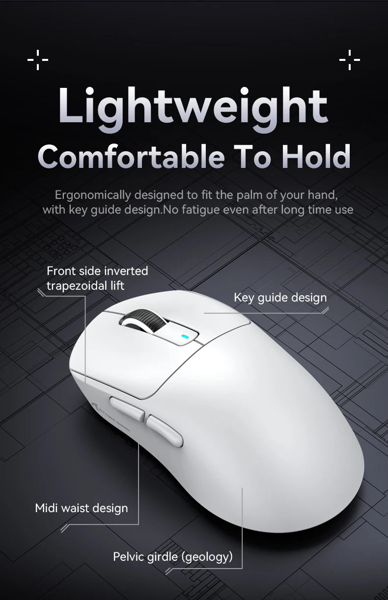 Attack Shark X3 X3Pro Wireless Tri-Mode Gaming Mouse 26K DPI PAW3395 Computer Gaming Peripherals CSGO Valorant Office Gift