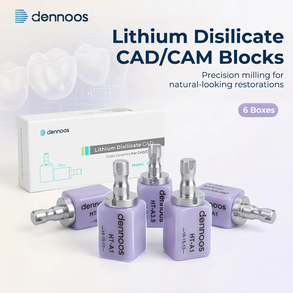 30PCS Lodden Lithium Disilicate C14 Dental Lab Glass-matrix Ceramics Block Chairside Restoration Aesthetics Materials Wholesale