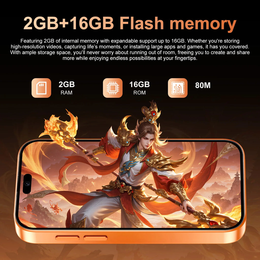 IVMI 17 mini 2GB RAM 16GB ROM Smartphones Android 8.1 Dual SIM 4.0"Display WIFI Bluetooth Play Store 3G Small Mobile Phone