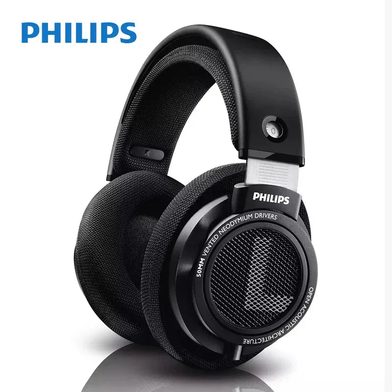 Philips SHP9500 Headphone HiFi Stereo Wired Earphone Computer Online Learning Earbuds Esports Game 3.5mm 6.3mm Universal Headset Tidesmit