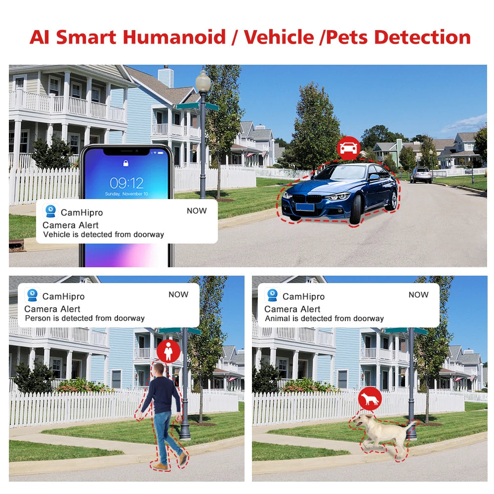 4K 8MP Surveillance Camera WIFI / 4G SIM Card / POE 30X Zoom PTZ AI Humanoid Tracking IR 100M Outdoor Speed Dome Security Camera