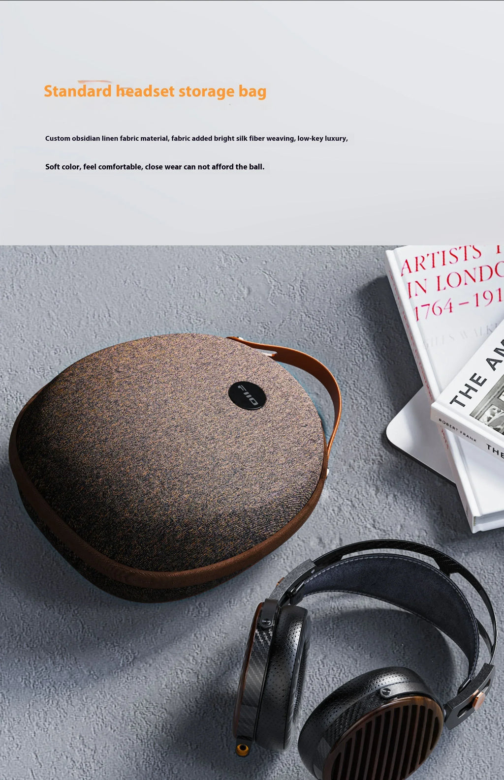 FiiO FT7 Open-Back Planar Headphones | 106mm Carbon Diaphragm | Tidesmit Tidesmit