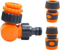 Garden Hose Connector Faucet Adapter For Inch Hose Reel Cart Plastic Click-lock Quick ConnectionFor Watering Irrigation Gard