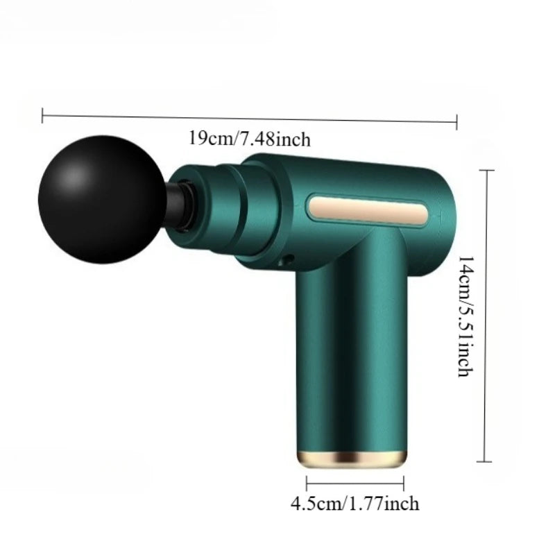 Fascia Gun for Deep Tissue Muscle Recovery | Rechargeable Massager Fascia Gun Tidesmit