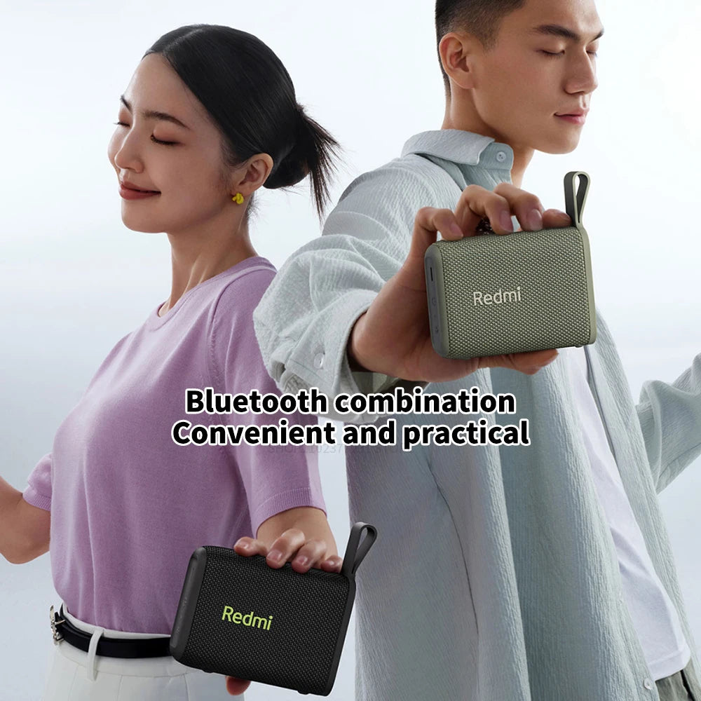 NEW Redmi Portable Bluetooth Speaker Outdoor IP67 Stereo Powerful Sound  Box BT5.3 RGB Dual Pairing TWS Connectivity Colorful