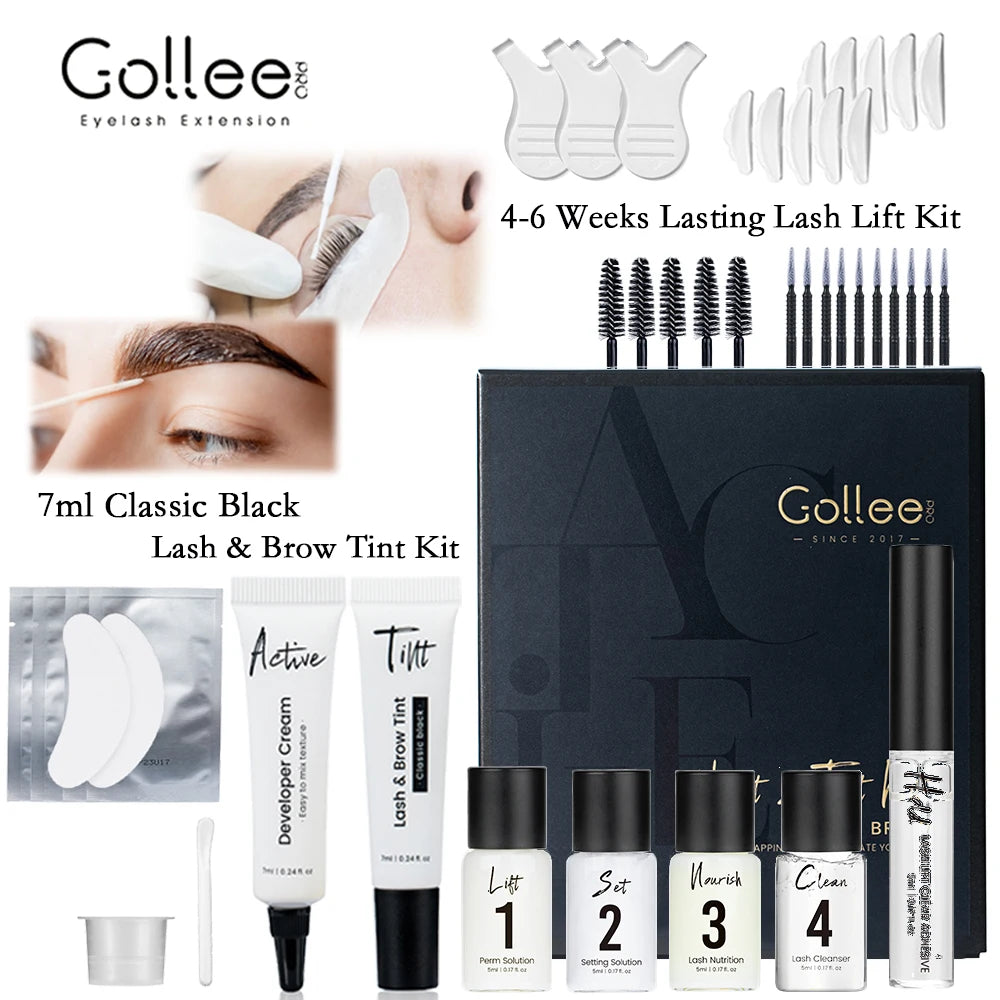 Professional Lash Lift and Tint Kit for Defined Semi-Permanent Results Permanent Makeup Machines Tidesmit
