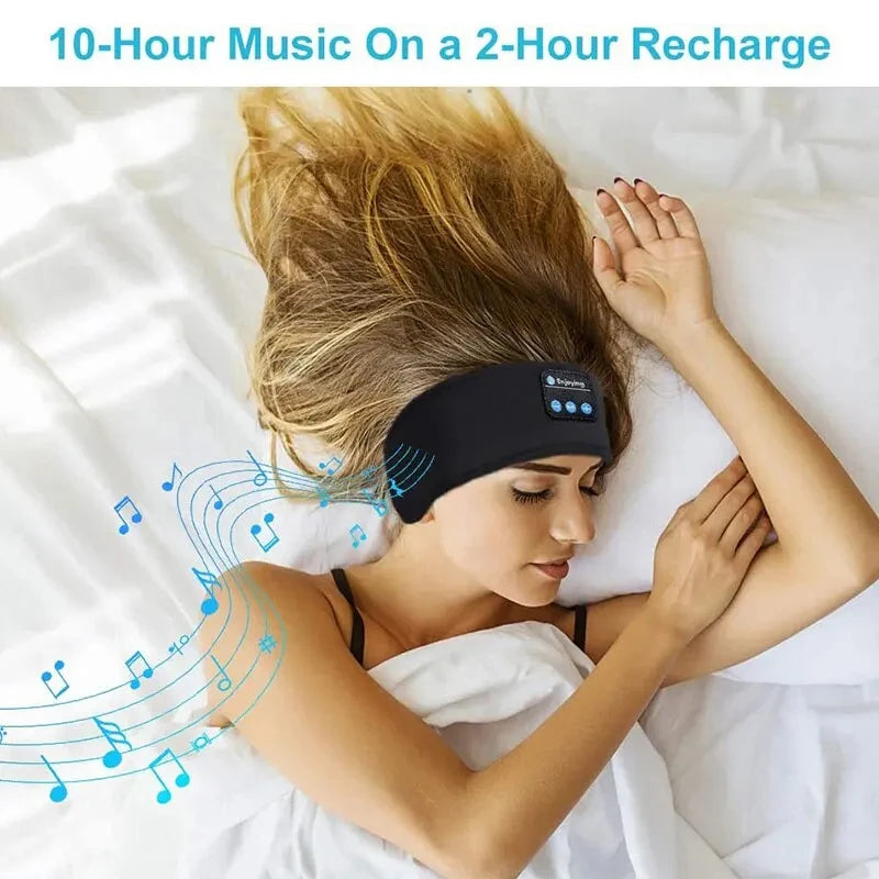 Bluetooth Sleep Headband - Wireless Soft Headset for Comfort Sleep Tidesmit