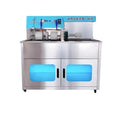 Tidesmit heavy duty shoe washer machine for commercial sneaker cleaning businesses with 30 pair laundry capacity