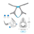 AirFit F20 Full Face CPAP Mask Replacement Kit Soft Silicone F20 Replacement Mask Contains Mask Cushion, Headgear, Frame, Clips