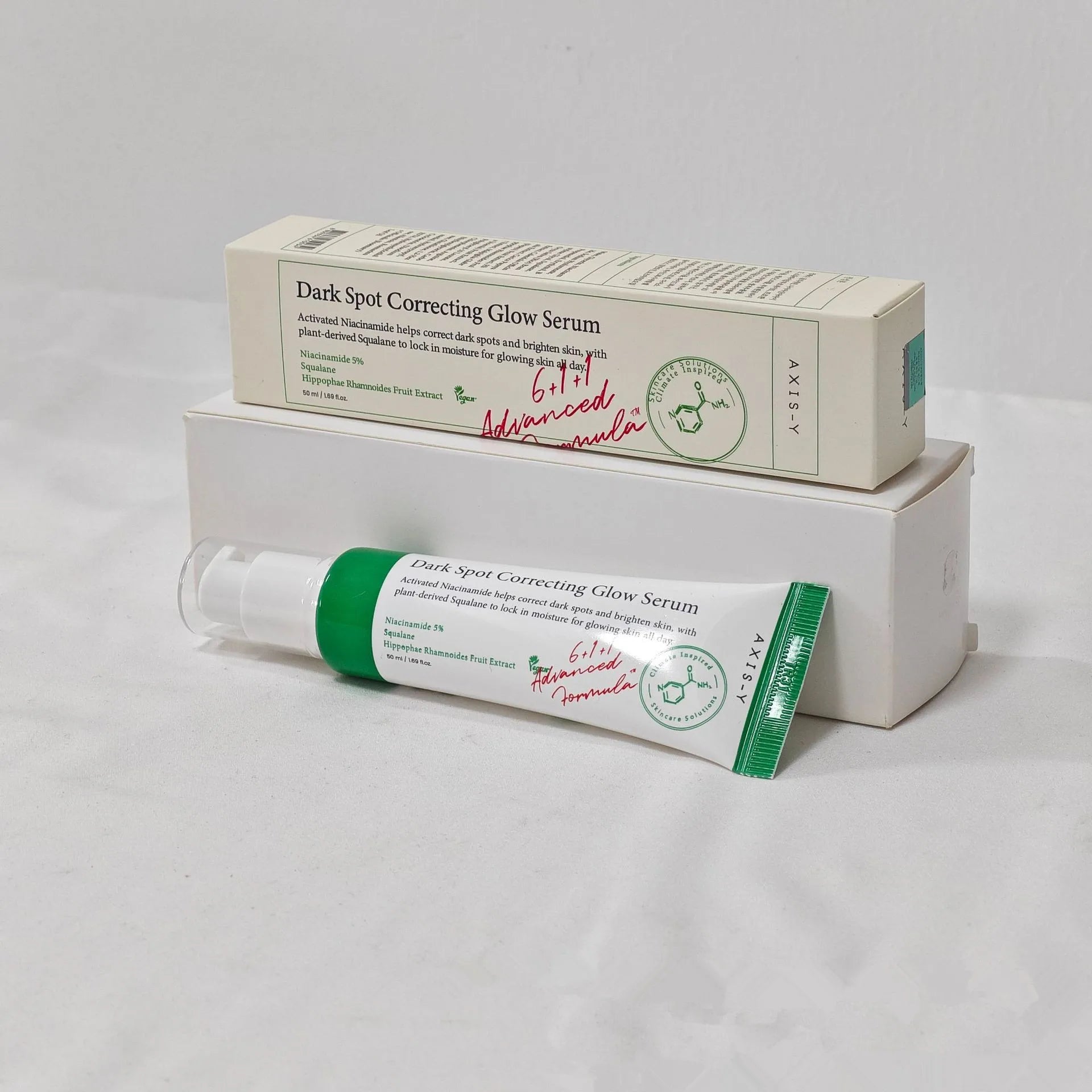 Korean AXIS-Y Dark Spot Correcting Glow Serum Reduce Pigmentation Issues Moisturizing And Brightening Essence Deep Nourish Skin